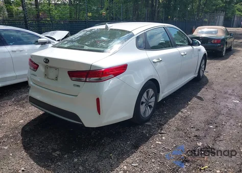 2017 Kia Optima Hybrid из США, поврежденный, VIN KNAGT4LC8H5004537